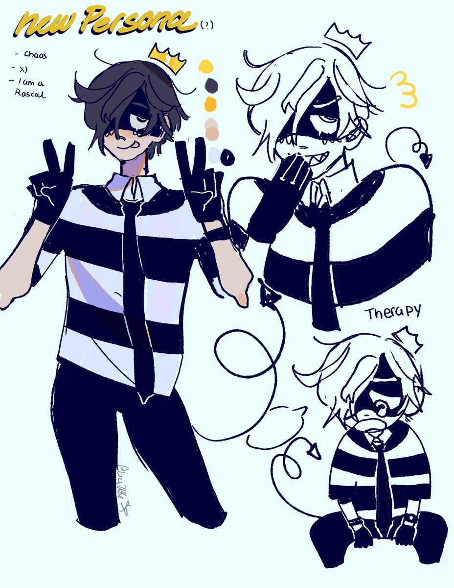 TWITTER TWITTER HERE HAVE MY PERSONA inspired by well our beloved ranboo and uH just my brain- I also look like I went to jail help 