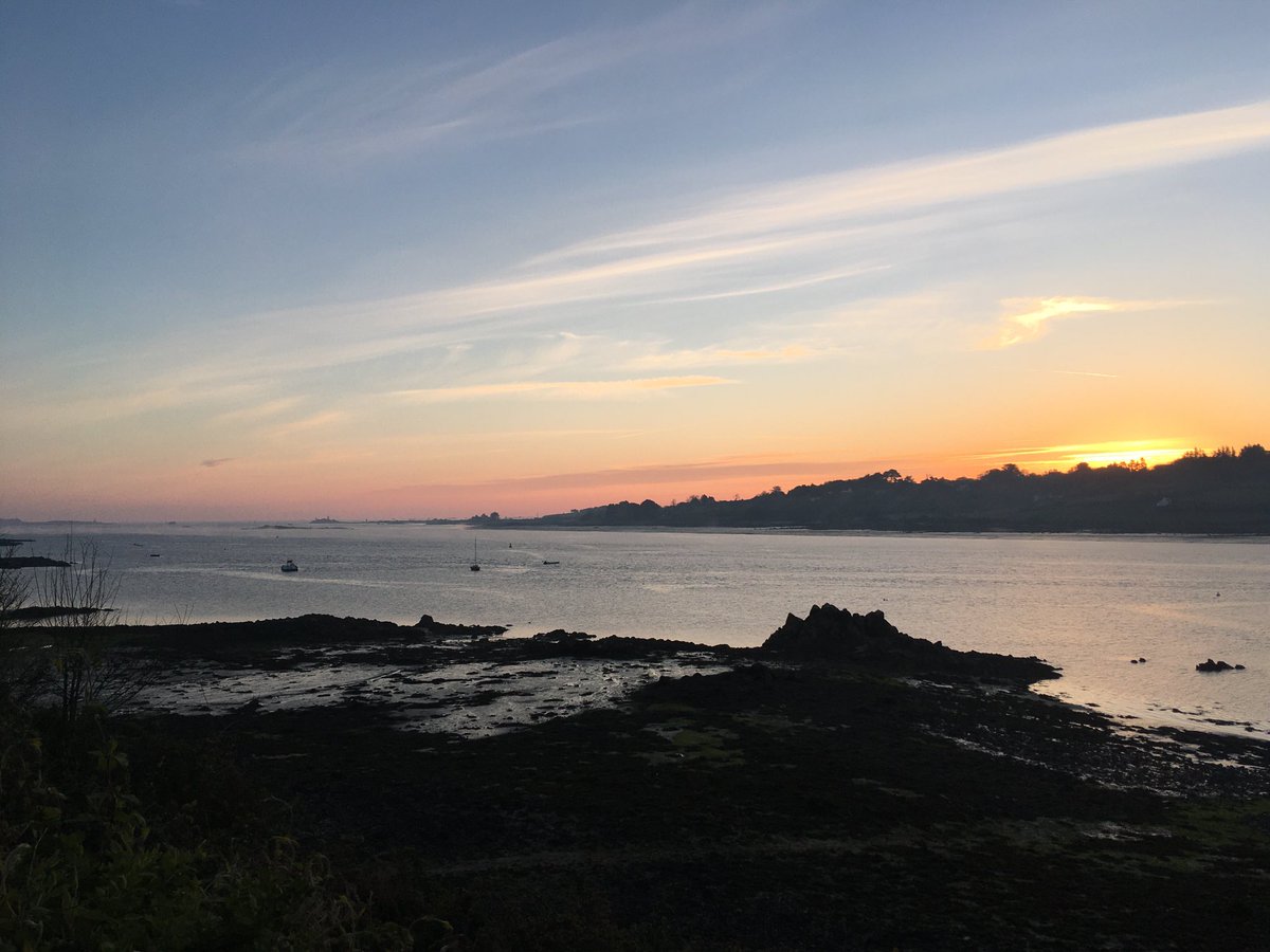 Lever de soleil ce matin