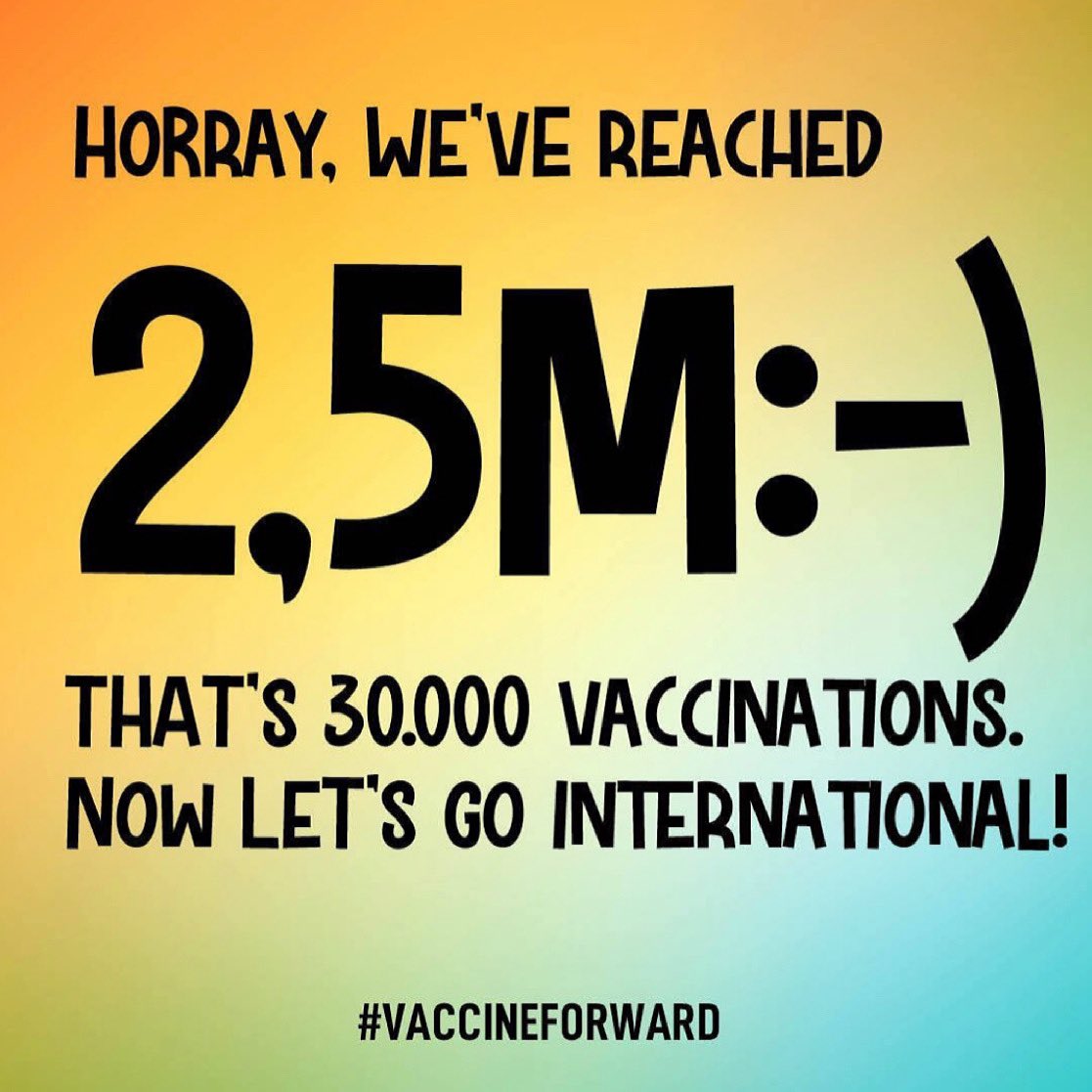 Keep Sharing and donating. Link in bio!
#covax #OneWorldProtected #gavi