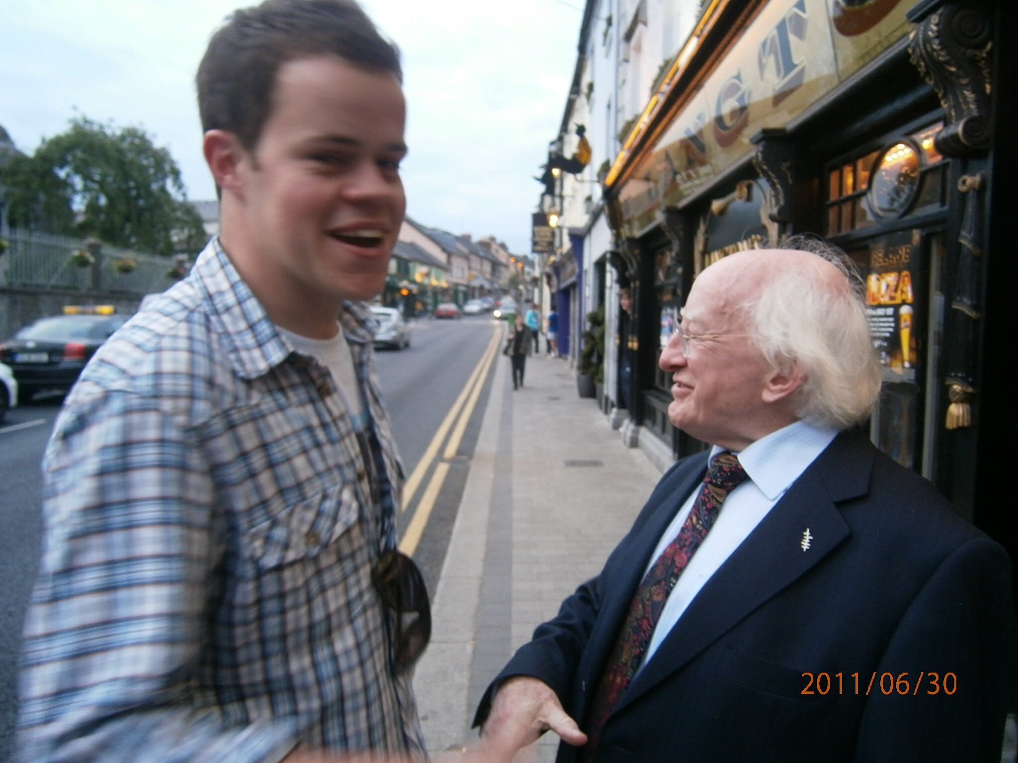 Happy Birthday Michael D Higgins. You ve certainly aged better than I have    
