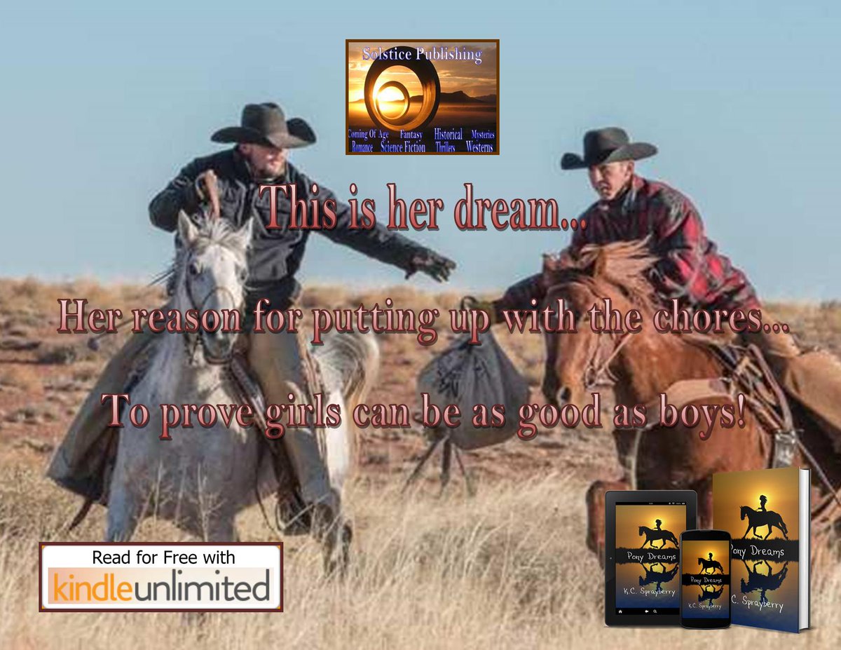 Abby has impossible dreams #TeenReads #historical @Solsticepublish eBook: mybook.to/PonyDreams print book: amzn.to/2Qyasy5 #KindleUnlimited #AuthorsofTwitter