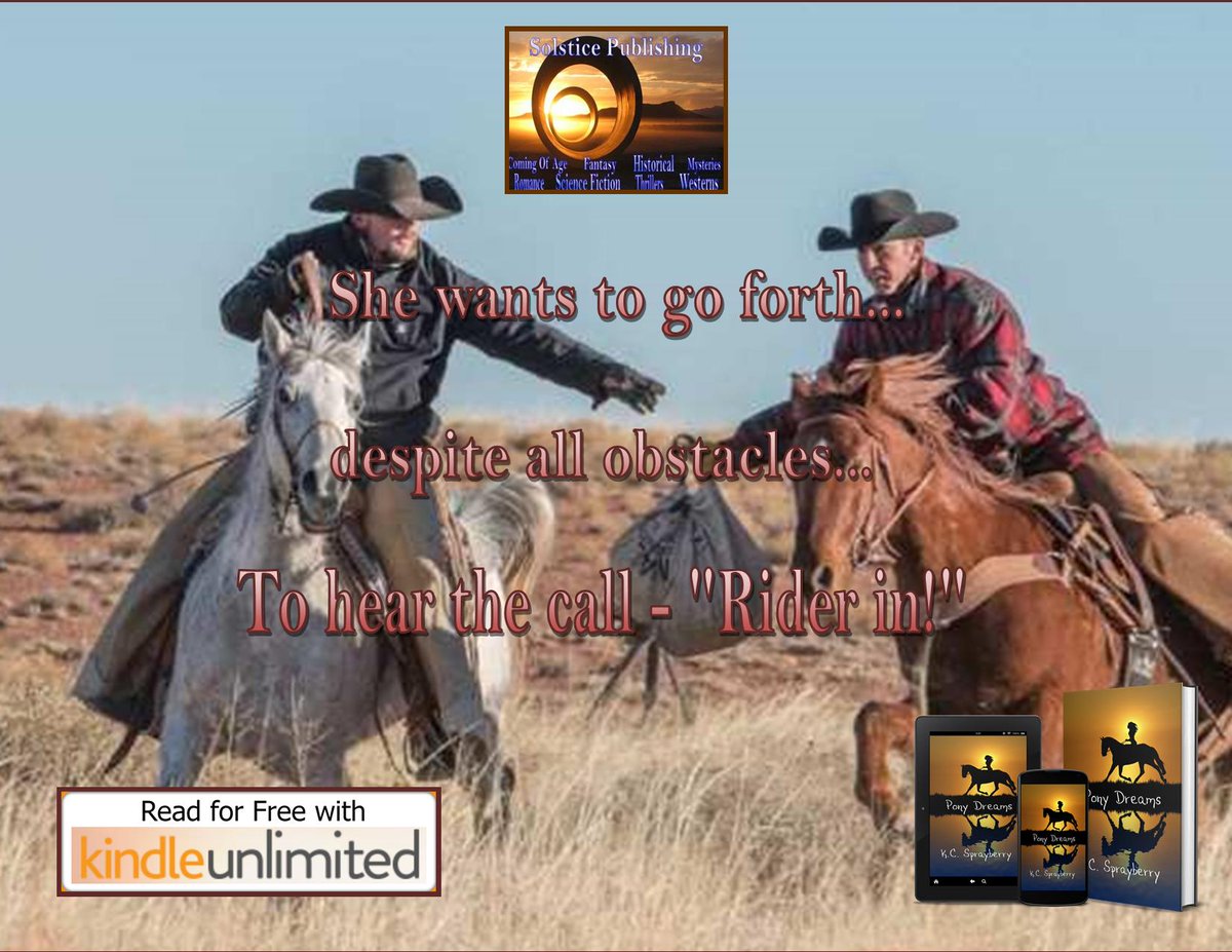 #WhatToRead A dream unfulfilled. #Western #TeenReads @Solsticepublish eBook: mybook.to/PonyDreams  print book: amzn.to/2Qyasy5 #KindleUnlimited #AuthorsofTwitter