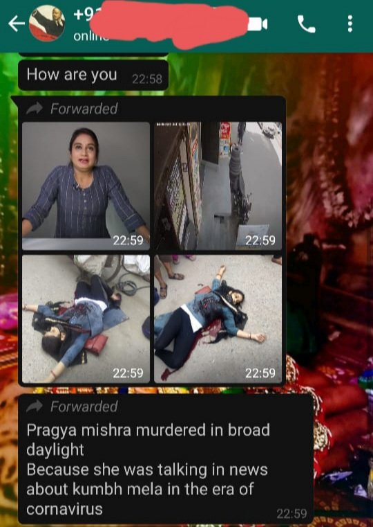 PragyaLive's tweet photo. दोस्तों कोविड प्रोटोकॉल्स की वजह से घर में हूँ एकदम जीवित और सुरक्षित हूँ..मेरे मर्डर की खबर अफवाह है..
https://t.co/5man4uDZSb https://t.co/bsH3WsTU2x