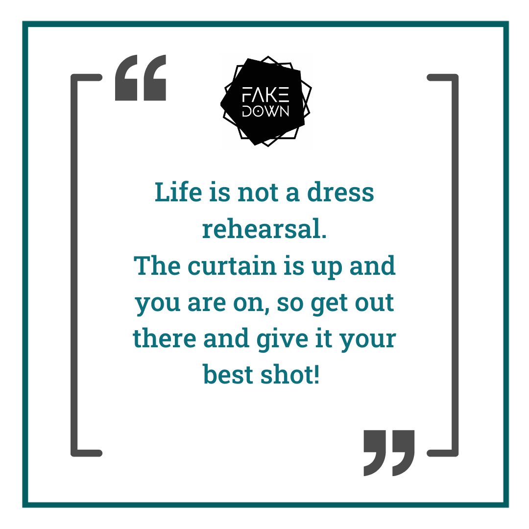 FakedownC's tweet image. We don't know about you, but we've defiantly been feeling all the emotions this week! Hopefully this quote will give you the boost you need to tackle the coming days with positivity and joy.
You've got this! Our DM's are always open❤️ #StayIndustryReady #PositiveVibes #HereForYou