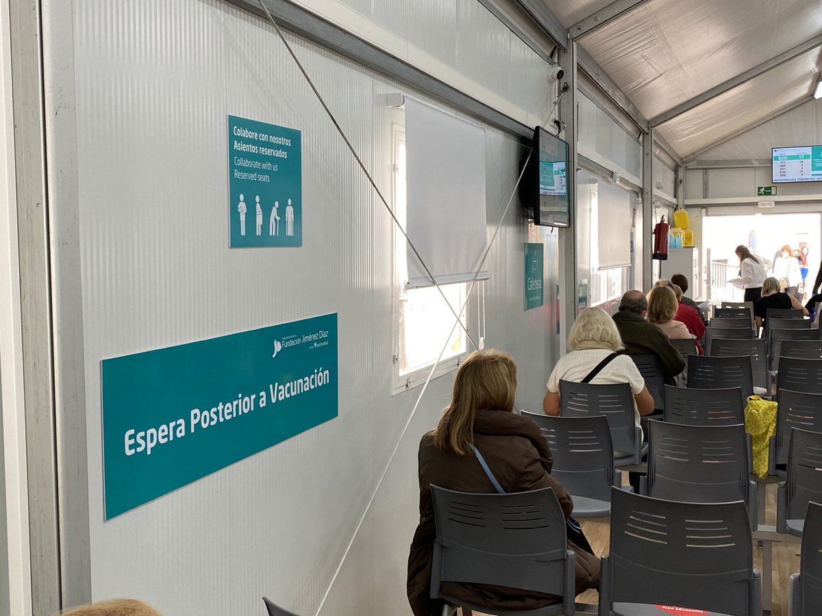 Javier Arcos (@javi_arcos_) on Twitter photo ¡A por otras 7.000!
Cada vacuna frente a #Covid_19 puesta, es una cadena de transmisión cortada en pocas semanas.
Da gusto ver la implicación de todo el operativo de vacunación de <a href="/Hospital_FJD/">Fundación Jiménez Díaz</a>. #DelPrimeroAlÚltimo.
Aquí seguiremos.
#QuedeLoQueQuede ¡A por otras 7.000!
Cada vacuna frente a #Covid_19 puesta, es una cadena de transmisión cortada en pocas semanas.
Da gusto ver la implicación de todo el operativo de vacunación de <a href="/Hospital_FJD/">Fundación Jiménez Díaz</a>. #DelPrimeroAlÚltimo.
Aquí seguiremos.
#QuedeLoQueQuede