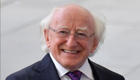 Happy 80th Birthday to Uachtaran na hEireann President of Ireland Michael D. Higgins. 