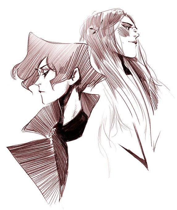 forgot how to draw my own characters eeeeeeeeee 