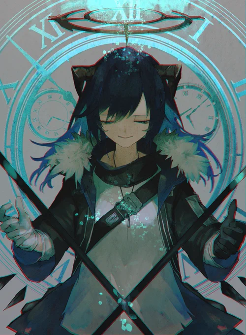『天使と堕天使』
#アークナイツ 