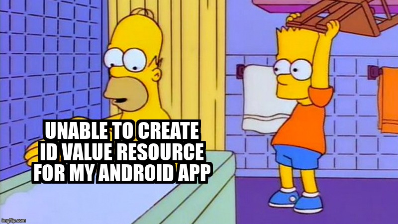 overflow_meme's tweet image. Unable to create ID value resource for my android app stackoverflow.com/questions/6714… #androidstudio #androidrelativelayout #android #androidconstraintlayout