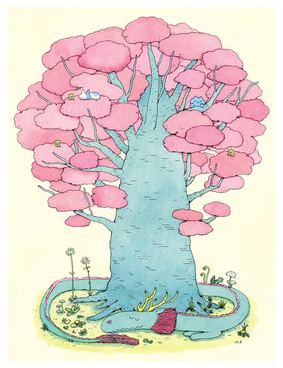 「Symbol tree. 」|ヒダカナオトのイラスト