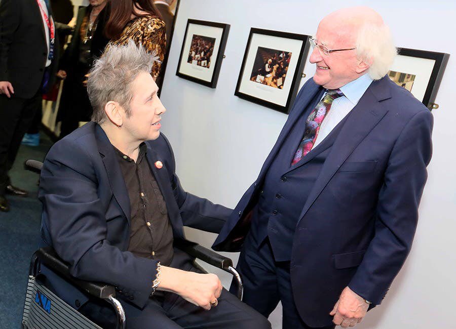 Victoriamary's tweet image. Happy birthday Mr President!!! Thank you so much for everything that you do to lift up the spirits of everyone you encounter 💕💕💕#michaeldhiggins  @ArasTweets #MichaelD80