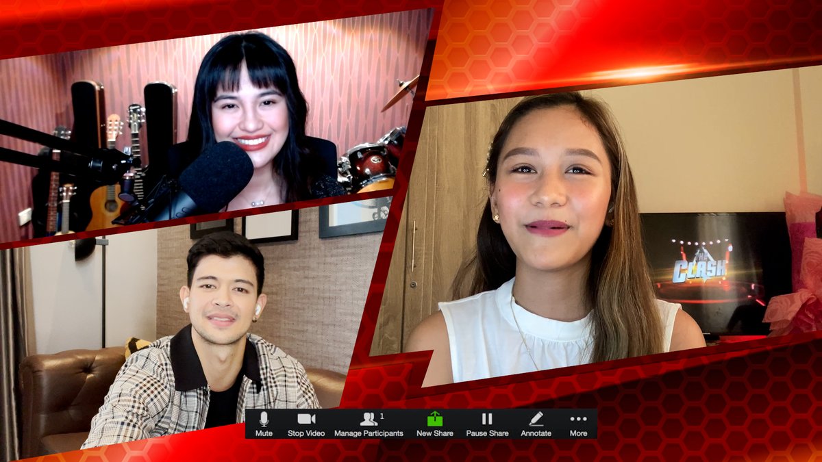 TheClashGMA's tweet photo. Feels good to catch up with friends! 💖

Here's a little sneak peek for tonight's episode of #TheClashFlashbackSeason1! #TheClash

@JongMadaliday https://t.co/c5kblwQFrN