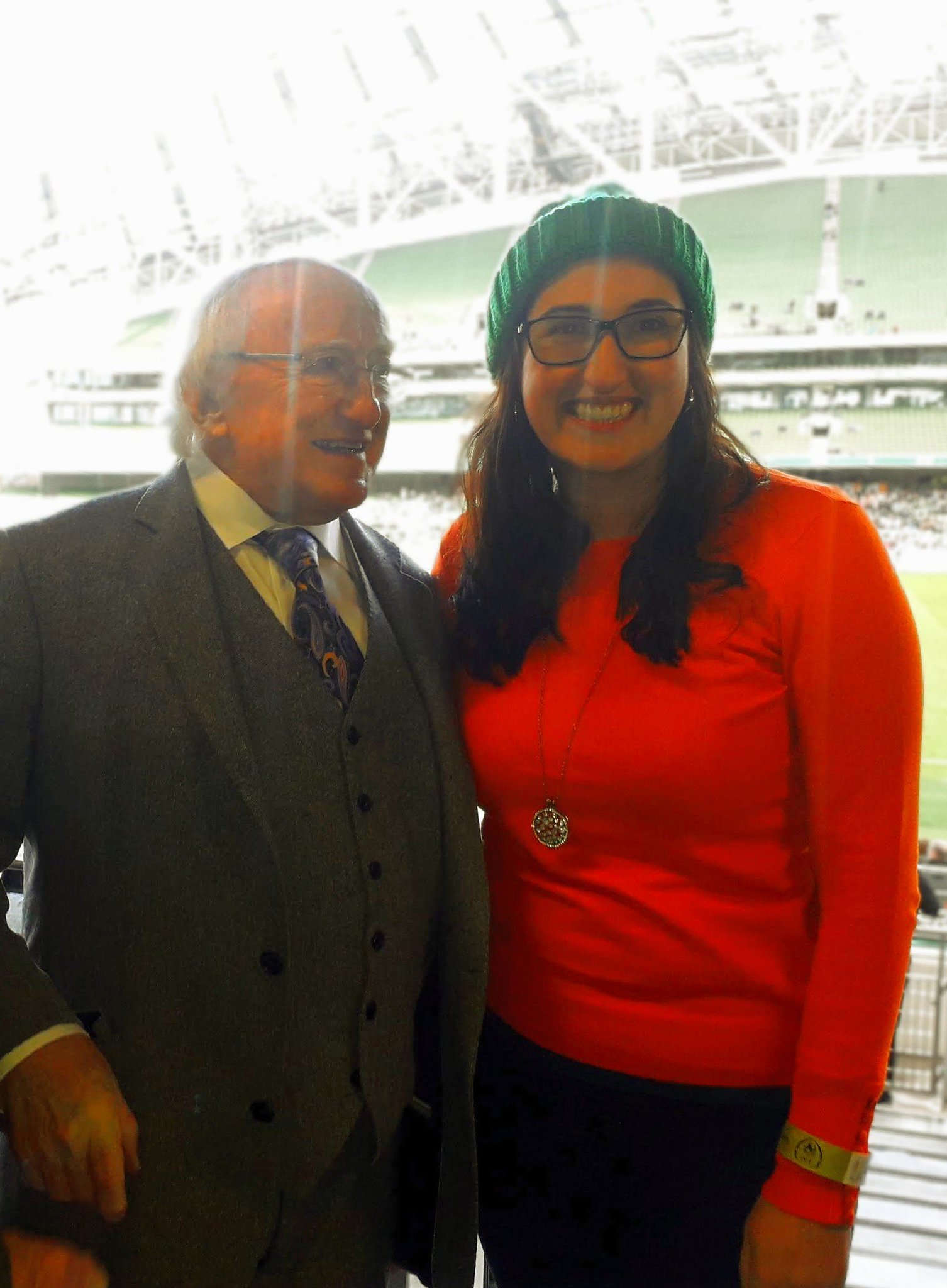Happy 80th birthday to our President Michael D Higgins 