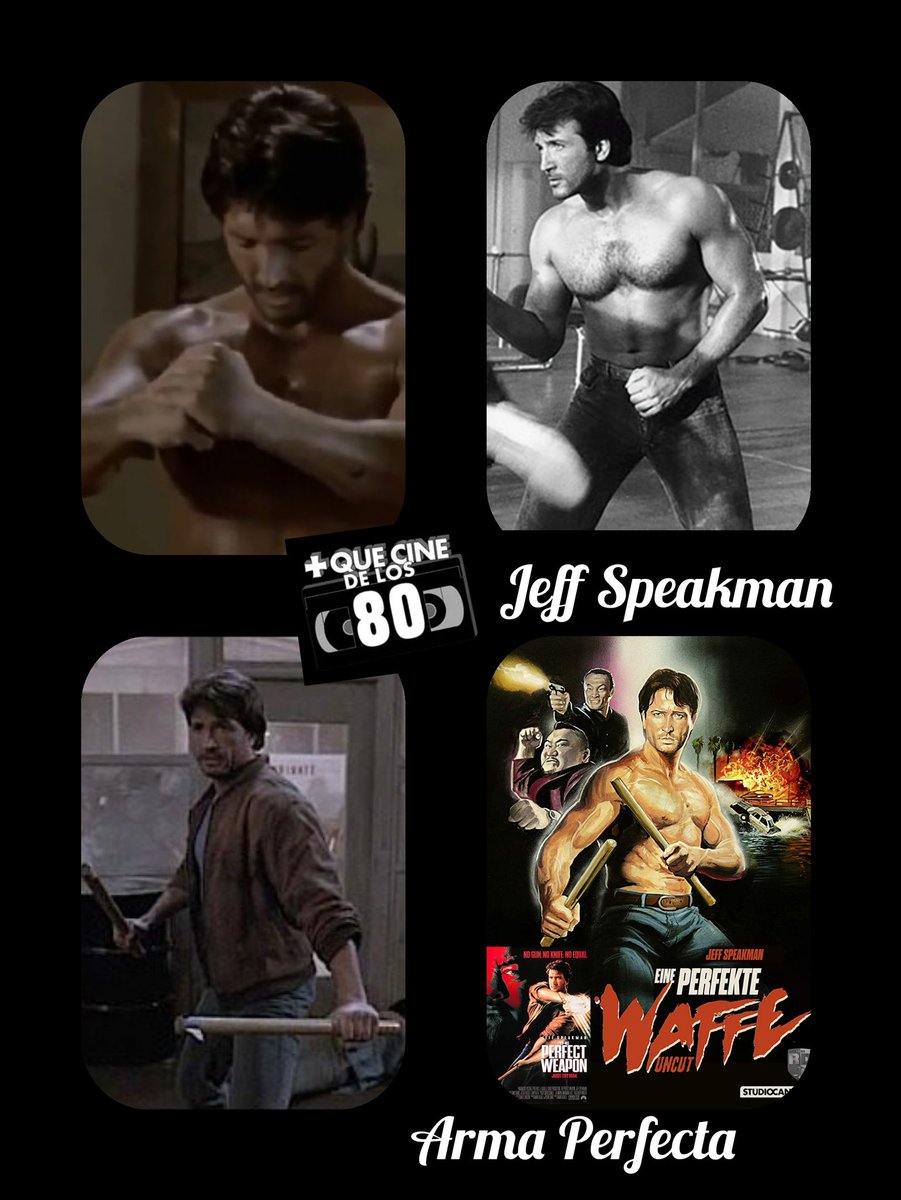Cinedlos80's tweet image. Venga, tuit de adoración y veneración al que nos enseñò que el #Kenpo era una brutalidad en pantalla.
#JeffSpeakman #PerfectWeapon