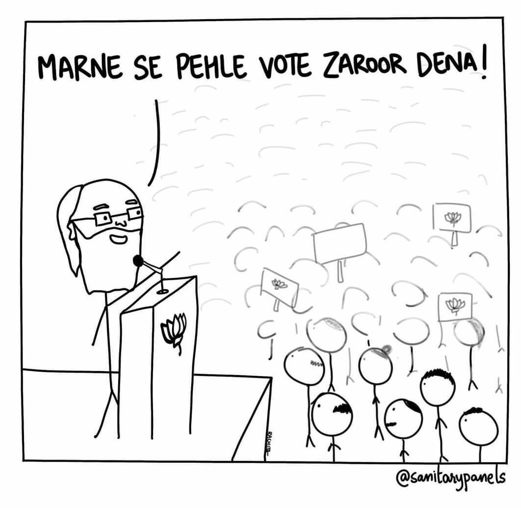 AnkitKu28040089's tweet image. BJP now carrier of corona virus🦠😷

@narendramodi @PMOIndia @AmitShah #pmfail #ModiGovtSeNaHoPayega