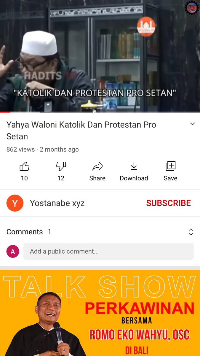 Saya setuju Jozeph Paul Zhang ditangkap dan dihukum krn telah menista Islam.

Tp Yahya Waloni dan ustad abal2 lain yg hobi menistakan Kristen juga harus ditangkap dan dihukum. 

Yahya Waloni adalah Paul Zhang versi mualaf.