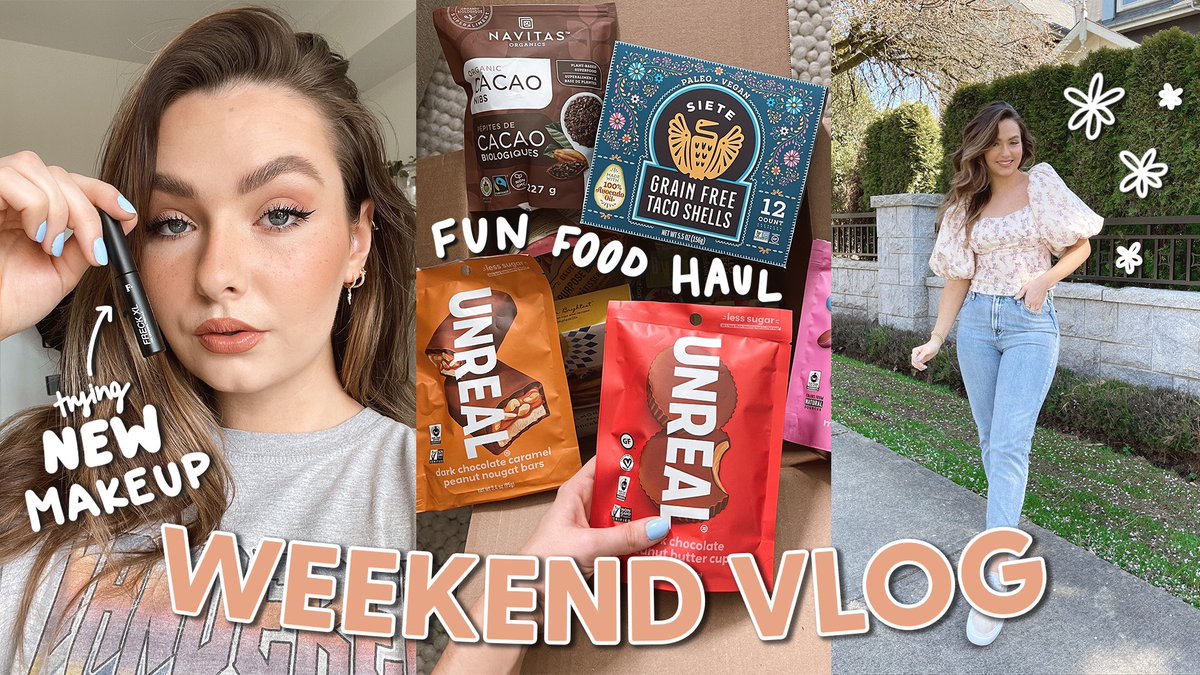 WEEKEND VLOG: Sephora Sale Haul, Trying New Products &amp; Fun GF Food Haul! youtu.be/LWVu7wbHZws