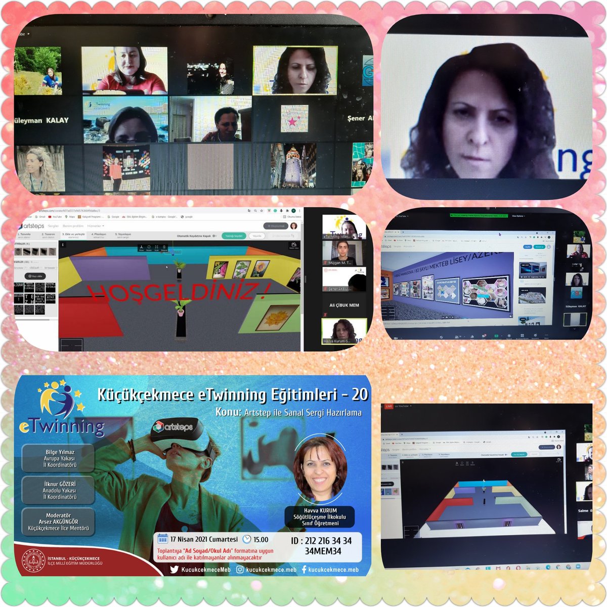 eTwkucukcekmece's tweet photo. Küçükçekmece  eTwinning Eğitimleri-20 ;   17 Nisan Cumartesi günü , yoğun katılım ile devam etti. Konuğumuz Havva Kurum  ve tüm katılımcılarımıza çok teşekkür ediyoruz.
@tcmeb @ziyaselcuk @istanbulilmem @ist_arge https://t.co/3mfqYlXXOR