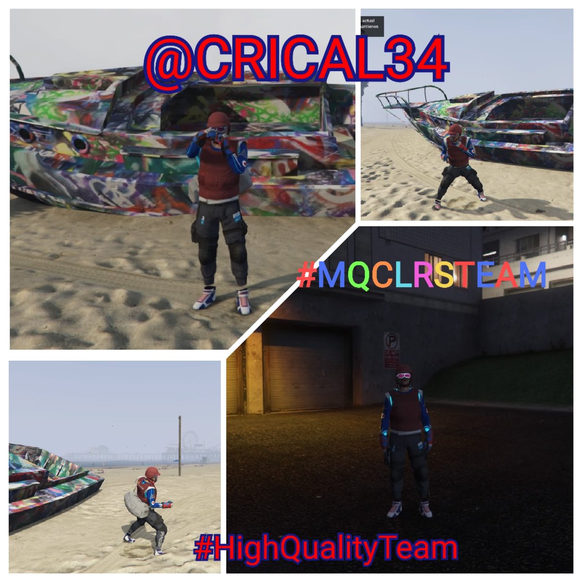 CRICAL34's tweet photo. 💙💨❤️Outfits creada para mi paisano @ByWearGTAV
Gracias hermano por ilustrarme con el Magic 👏👏 regalito para tu canal de twitch 🎉
#MQCLRSTEAM
&
#HighQualityTeam https://t.co/pfgkaoWPfL