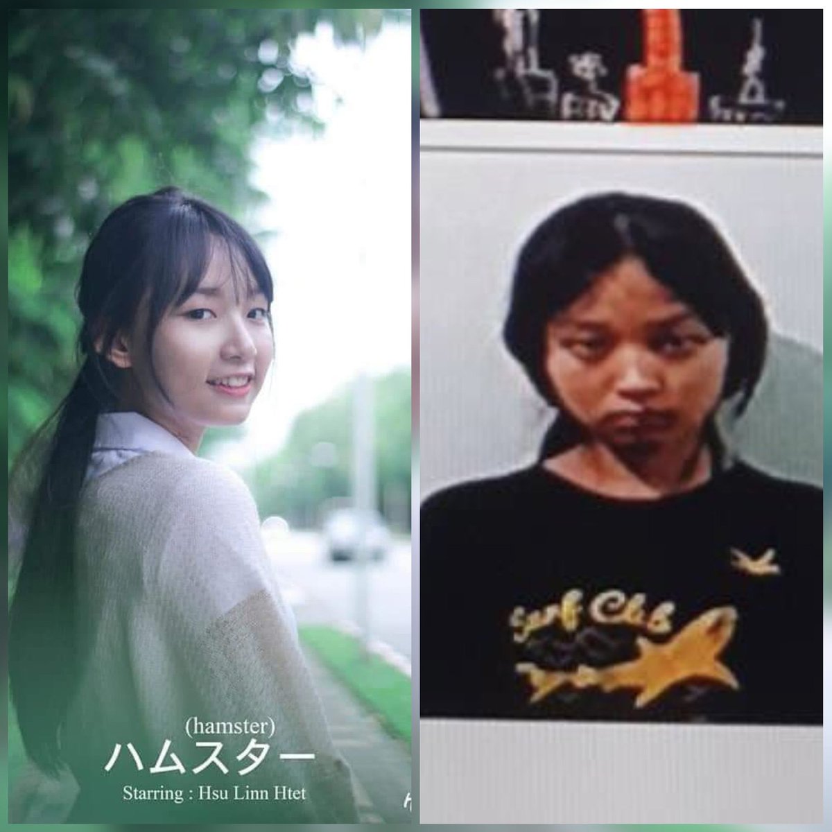 Chue_Myat_Htet's tweet photo. See the photo.

Khin Nyein Thu &amp; Hsu Lin Htet၊ was abducted from Yankin, Yangon just less than 24 hours ago. They was brutally tortured by Terrorists (#Myanmar security forces). 
#WhatsHappeningInMyanmar #Apr18Coup #MilkTeaAlliance https://t.co/w52rq7FhwG