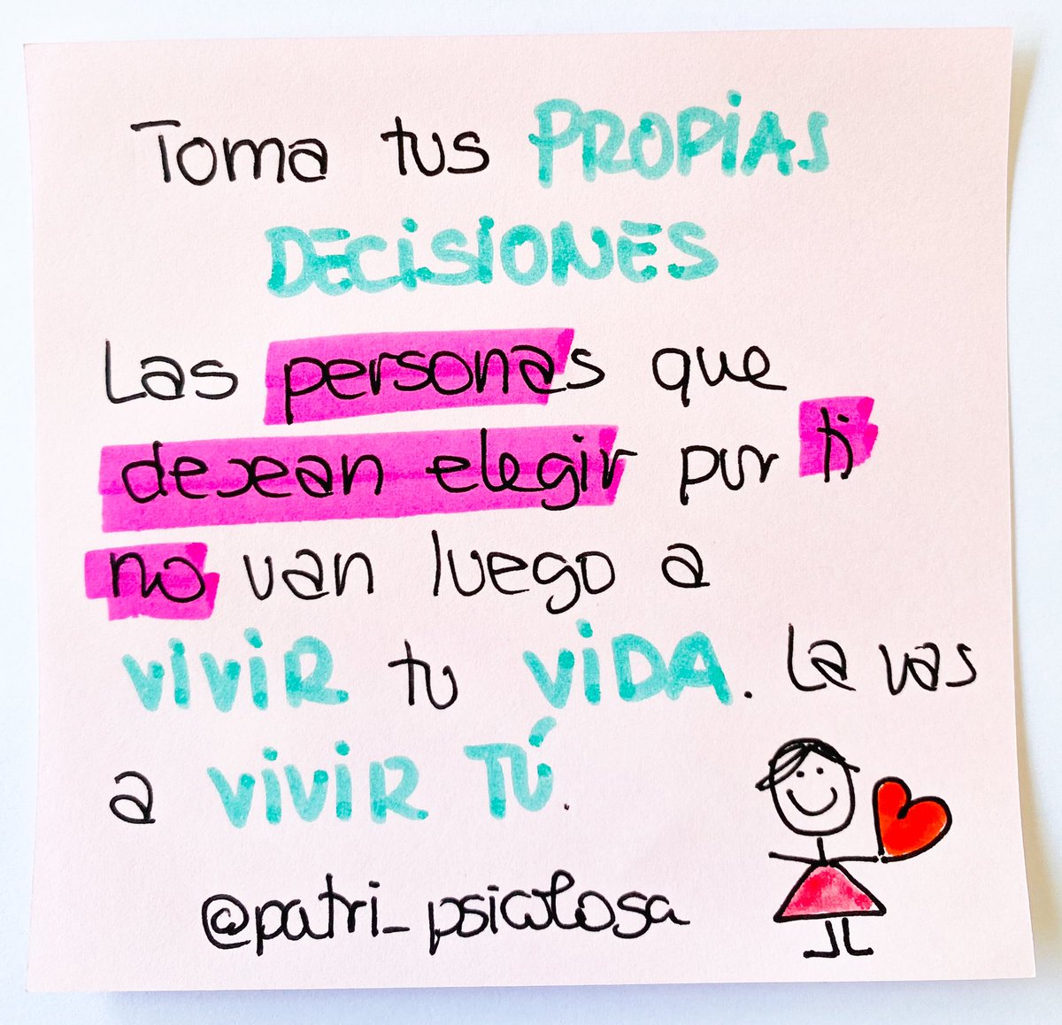 Todos necesitamos herramientas que nos ayuden a empoderarnos. Para esto y más les espero este viernes.

🗓Viernes 23 de abril, taller “Fortaleza mental y emocional”

⏰De 19 a 20 horas, horario de España
         
🎫16 euros

Puedes reservar tu plaza en  latiendadepatripsicologa.com/producto/talle…