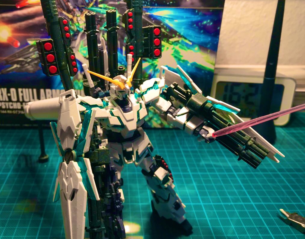 RX-0 Full Armor Unicorn Gundam HG.1/144 #gunplaphotos <a href="/HobbySite/">BANDAI HOBBY公式（BANDAI SPIRITS）</a>