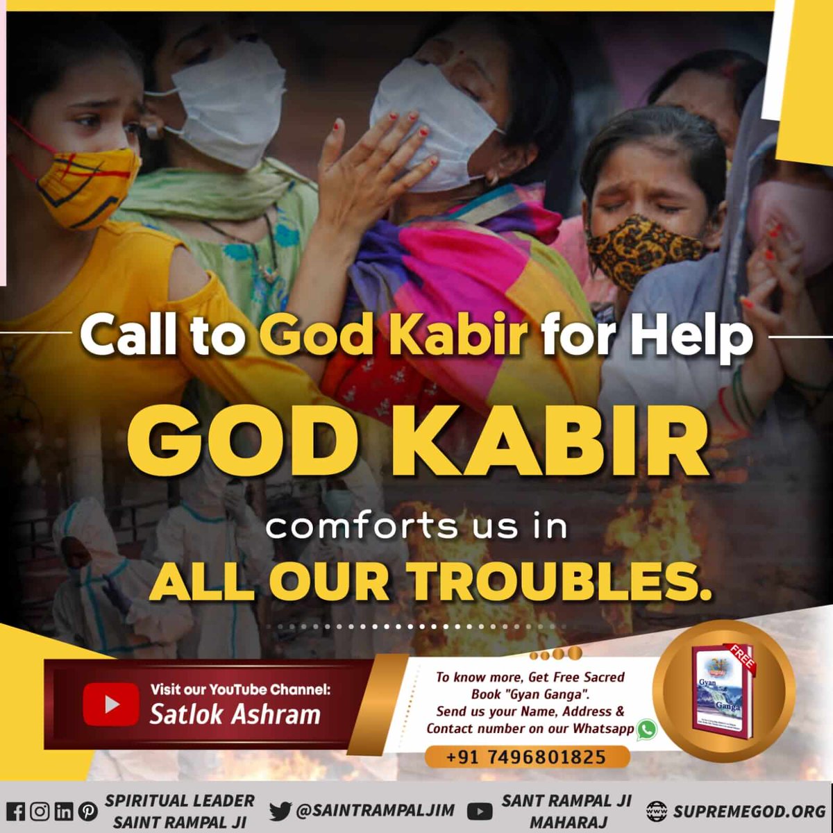 imHpoul's tweet photo. #कबीरपरमात्मा_को_पुकारो
"Savior God" Kabir Saheb can increase the lifespan of his devotees and cure any incurable disease.
True worship 
By Saint Rampal Ji Maharaj https://t.co/RREmlkAGHM