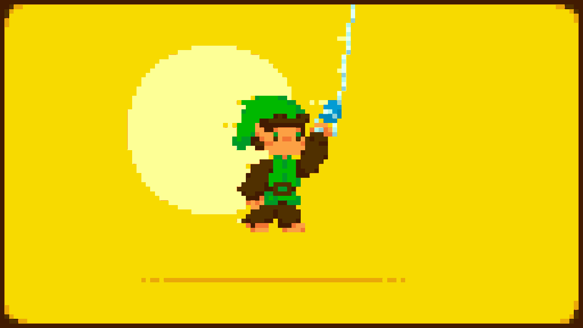 4AleJ1's tweet image. El Zelda con su gancho, para el Dailies de ayer :P
@Pixel_Dailies #Pixel_Dailies #Hookshot #PixelArt #ドット絵