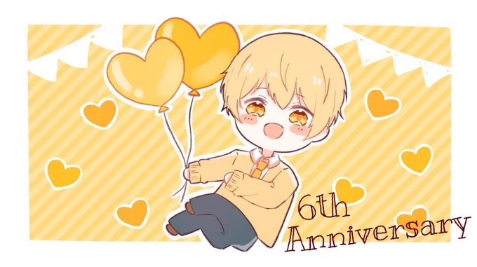 るぅとくん活動6周年おめでとうございます?
いつもるぅとくんの声や歌で元気をもらっています?
これからも応援してます!☺️✨
大好きです?
#すとぷりギャラリー #るぅとくん6周年 