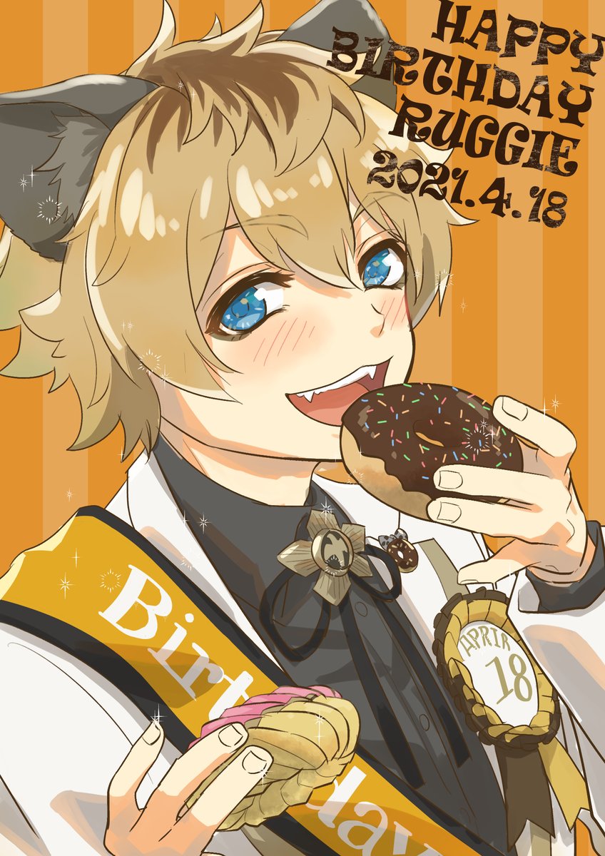 Oritsuki2's tweet photo. #ラギー・ブッチ誕生祭2021
#ツイステファンアート 
間に合わなかったじゃないか！！！！
ごめんね！！！
お誕生日おめでとう！！！！ https://t.co/qoI9vQxr3h