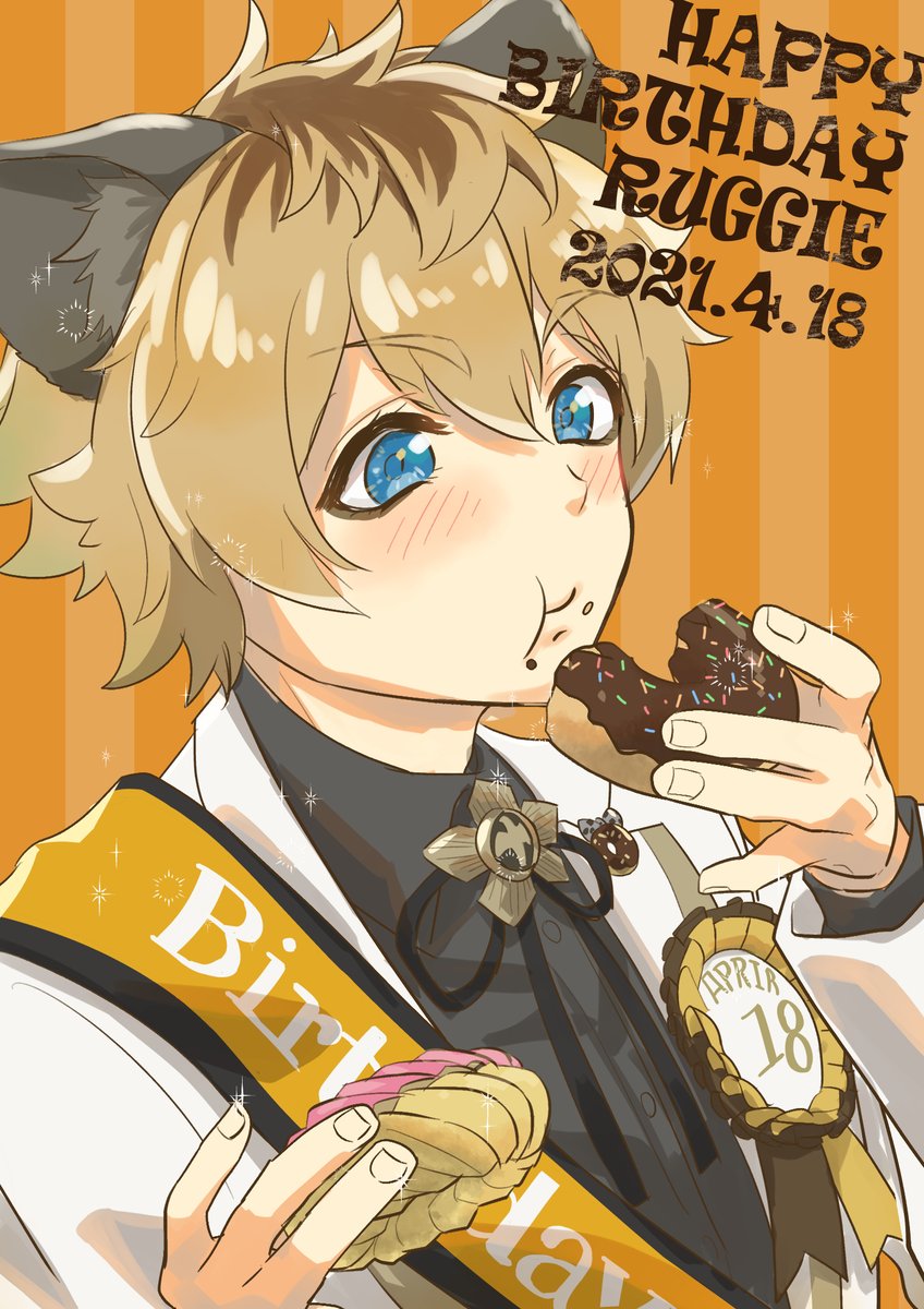 Oritsuki2's tweet photo. #ラギー・ブッチ誕生祭2021
#ツイステファンアート 
間に合わなかったじゃないか！！！！
ごめんね！！！
お誕生日おめでとう！！！！ https://t.co/qoI9vQxr3h