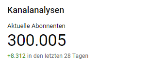 KalleKoschinsky's tweet photo. Mit 15 war ich ein asoziales Kind von der Straße. 

Heute habe ich 300.000 Follower auf einer Videoplattform. Es ist interessant was so eine Zahl mit meinen Gefühlen macht, aber ich bin sehr dankbar. 

Danke für den nächsten Meilenstein. https://t.co/YZOMYSGocr
