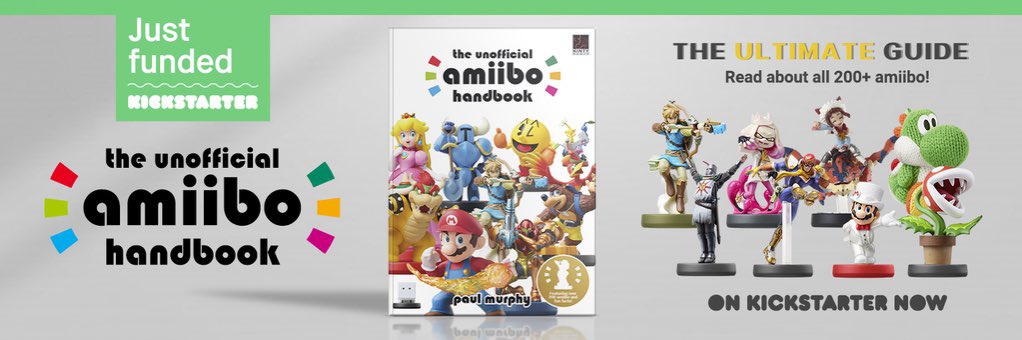Vitamag and <a href="/TheVitaLounge/">The Vita Lounge</a> founder <a href="/PMurphy1978/">Paul Murphy</a> decided to pursue games writing full time and is writing a book all about #amiibo! If you've loved his writing and are partial to a figure or two please consider backing his dream project! 

kickstarter.com/projects/ninty…