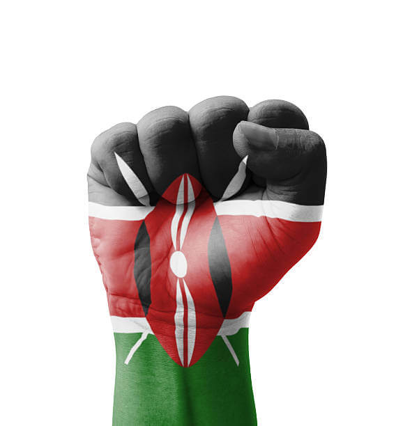 REVOLUTION IS NOW KENYA 
No work,no transport, no schools, no businesses..... Everyone on the streets including police and army until the rotten government goes home. 
People power #RevolutionNow 
#UNLOCKourCOUNTRY Ben Githae Eliud Kipchoge Thika Karen #MissionMarathon Kenyans