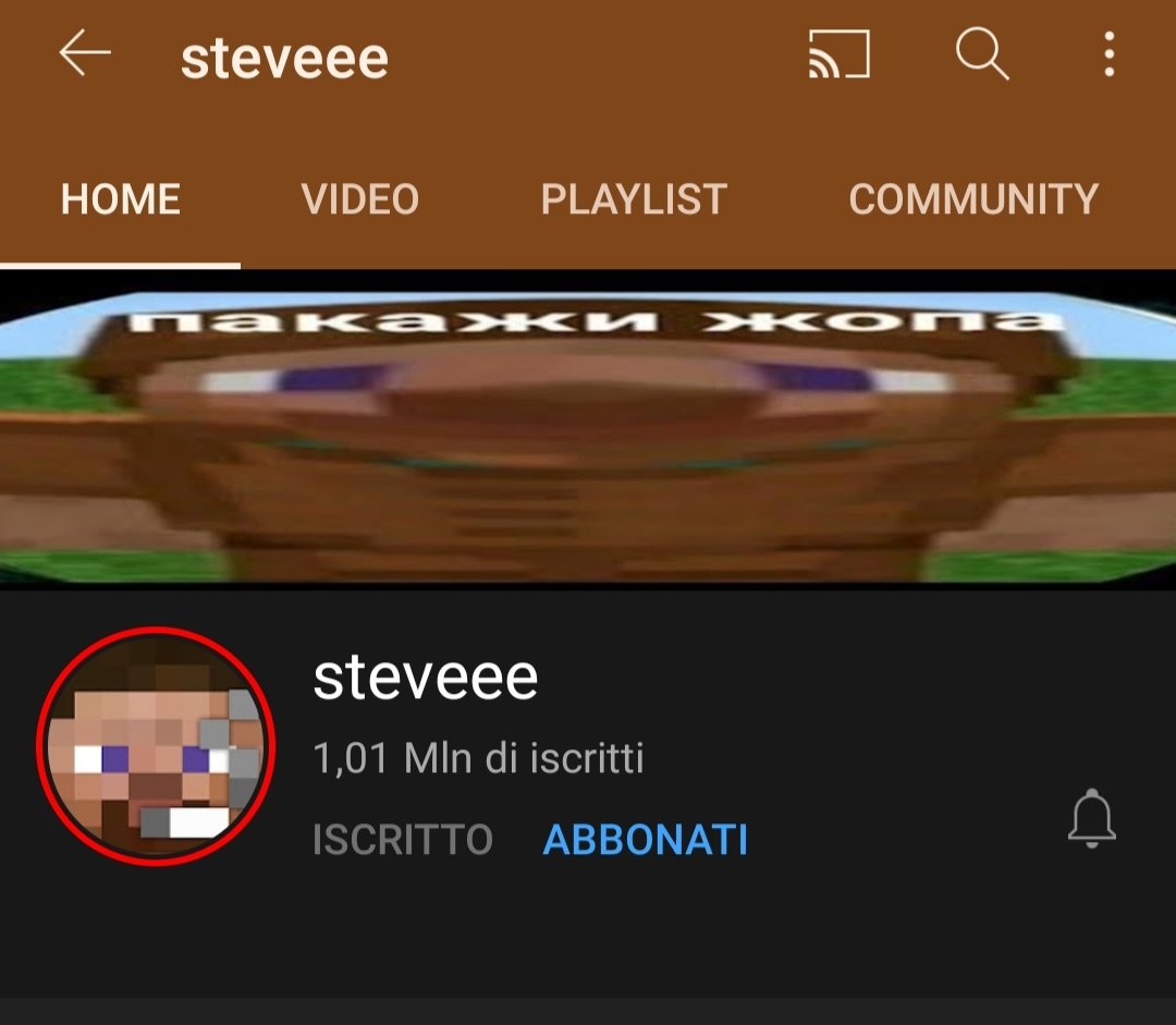 El_Gionno's tweet photo. Questo tipo ha appena speedrunnato Youtube. In un mese, caricando circa 5-6 video su Minecraft al giorno della durata di nemmeno un minuto, è arrivato a 1 Mln di iscritti. Che dire, re dell'algoritmo. Congrats #steveee https://t.co/ZxuyrFb6PV