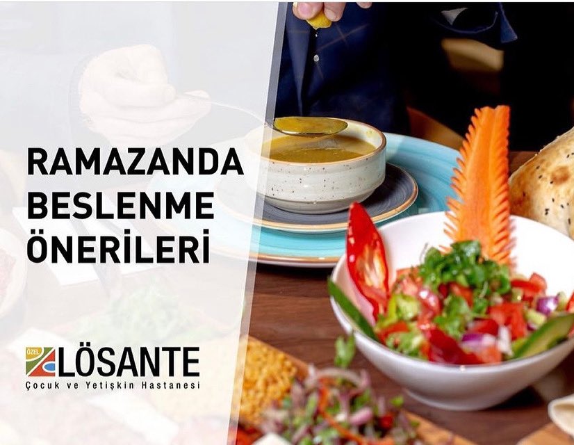 losante's tweet photo. ✍🏻LösanteBlog: Ramazan Dönemi Beslenme Önerileri
👩🏻‍💻Uzm. Dyt. Pınar POLAT
Ramazan dönemi boyunca yeterli ve dengeli beslenmeye özen gösterin. Yemeklerinizi... devamı için;
🔗 https://t.co/XCpQ3eQ62e‘ yi ziyaret edebilirsiniz. 
☎️ 0312 666 7 666 
📍İncek , Ankara https://t.co/aopMLQ1tlP