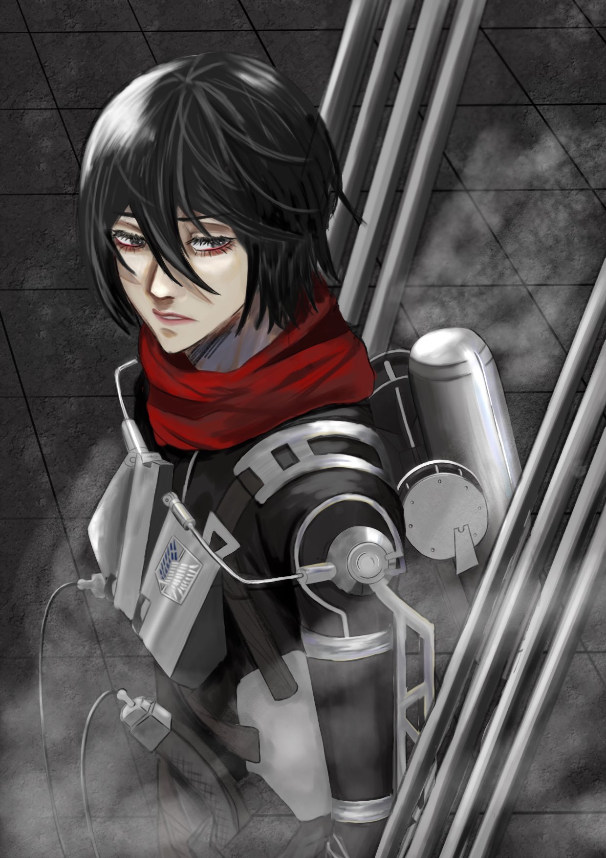 ほらんど 進撃の巨人 Attackontitan ミカサ アッカーマン ミカサ イラスト好きな人と繋がりたい イラスト Aot 進撃の巨人finalseason T Co W2lahwuwig Twitter