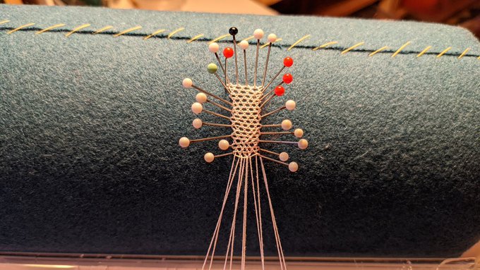 I'm learning to make lace. https://t.co/wIQWdDMUNO<a href="/tag/embroidery"class="tags"><span>#embroidery</span></a><a href="/tag/3dprinting"class="tags"><span>#3dprinting</span></a><a href="/tag/3dprinted"class="tags"><span>#3dprinted</span></a>