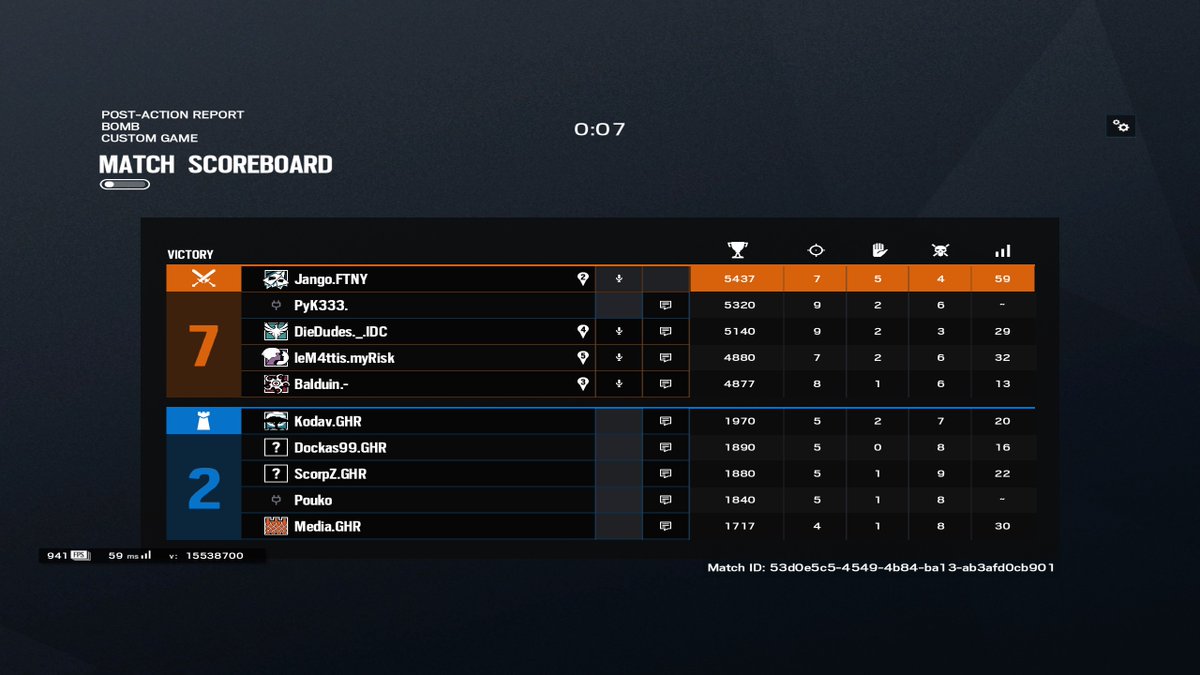Mit einem 7:2 konnten wir uns gegen <a href="/GHReSports/">coming soon…</a> beim #ZanderSiege Nr. 7 durchsetzen und sind somit nun im Finale der Playoffs von Bracket A.

GGWP

#Zandersiege <a href="/ZanderLP/">ZANDER</a> <a href="/xmg_gg/">XMG</a>