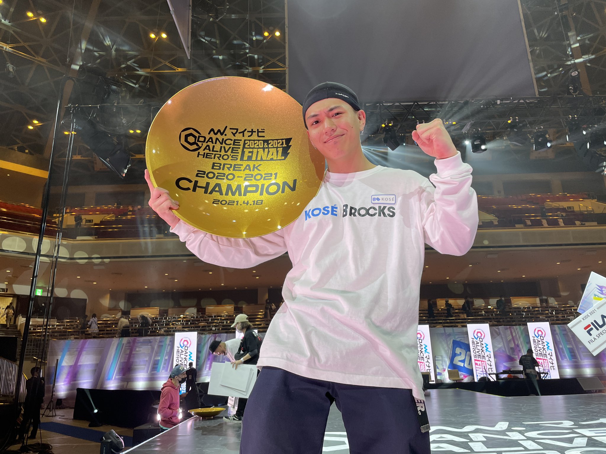 Kose 8rocks コーセーエイトロックス Dance Live Hero S 21 Final Break Sideで Isseiが優勝しました Issei本当におめでとう Kose8rocks コーセーエイトロックス