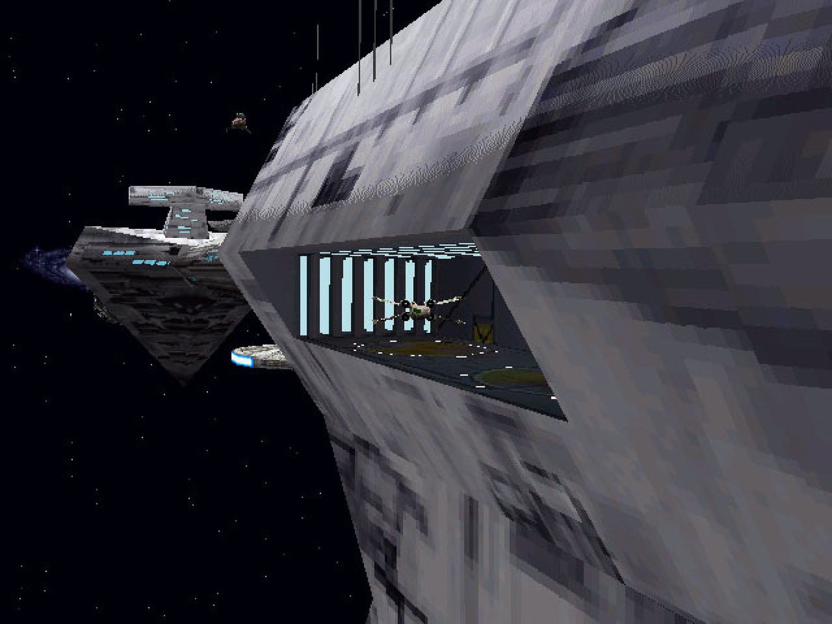 XwingGameSeries's tweet photo. The official X-Wing vs TIE Fighter screenshot released on LucasArts website in 1996.

#xwingvstiefighter #xwing #starwars #lucasarts #lucasfilmgames #pcgaming #retrogaming #retrogames #retrogamer #dosgaming #dosgames https://t.co/YgRpY9PUi8