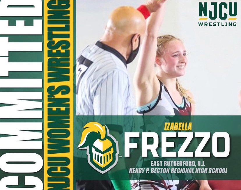 NJCU here I come!💚💛
#njcu #womenswrestling