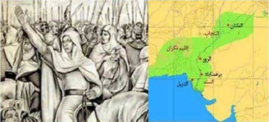 في مثل هذا اليوم 🗓

6 #رمضان   92 هـ

 المسلمون يفتحون بلاد السند، حيث انتصر القائد الأموي : محمد بن القاسم الثقفي على جيوش الهند عند نهر السند وتم فتح السند ، وكان ذلك في عهد الخليفة الأموي : الوليد بن عبد الملك

وسبب الفتح استغاثة إمرة مسلمة خطفها القراصنة ونادت واحجاجاه