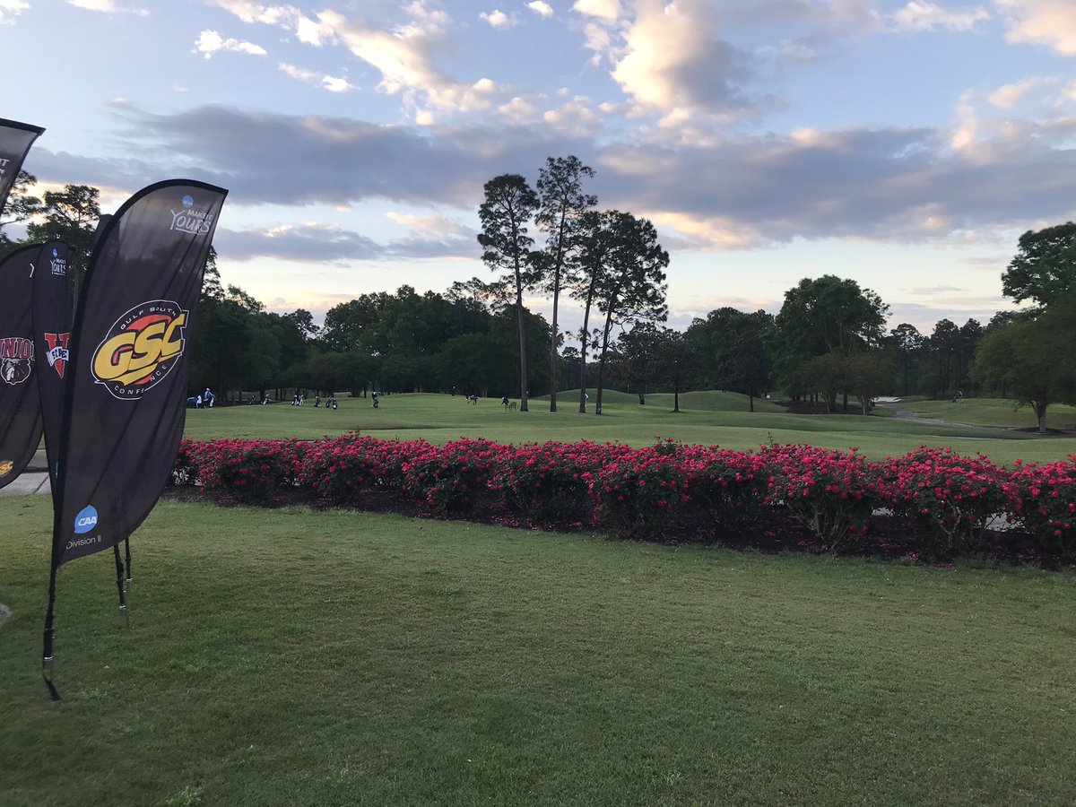 GulfSouth's tweet photo. Good morning from Mobile! The first rounds of the 2021 GSC Golf Championships will tee off shortly. Check out the links below for live results 🏆⛳️ #GSCMG #GSCWG

Men: https://t.co/8b8VWC9Nlu
Women: https://t.co/17TiNktKUs https://t.co/CauKEoMAB0