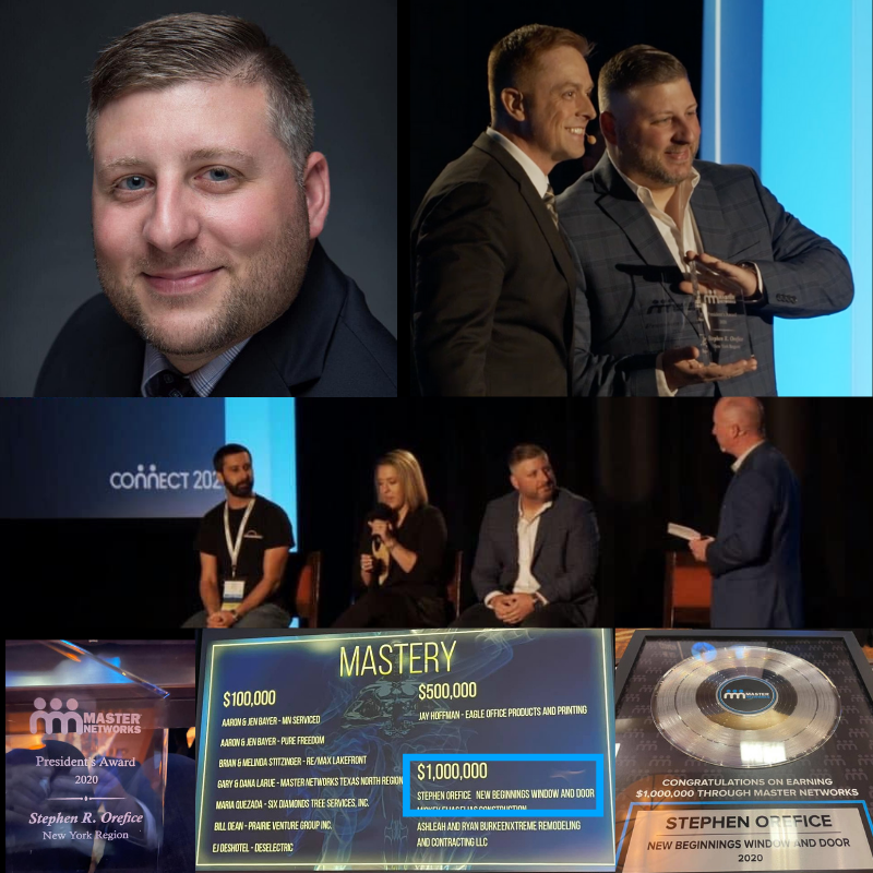 Networking_NY's tweet photo. Congratulations Stephen Orefice of New Beginnings Window and Door for receiving the President's award AND for earning the @MasterNetworks1 5+1 Mastery Million Dollar Award!
#NYCTConnect #Connect2021 #Wearemasternetworks #networkingny #entrepreneur #masternetworks https://t.co/ICCFgjsiki