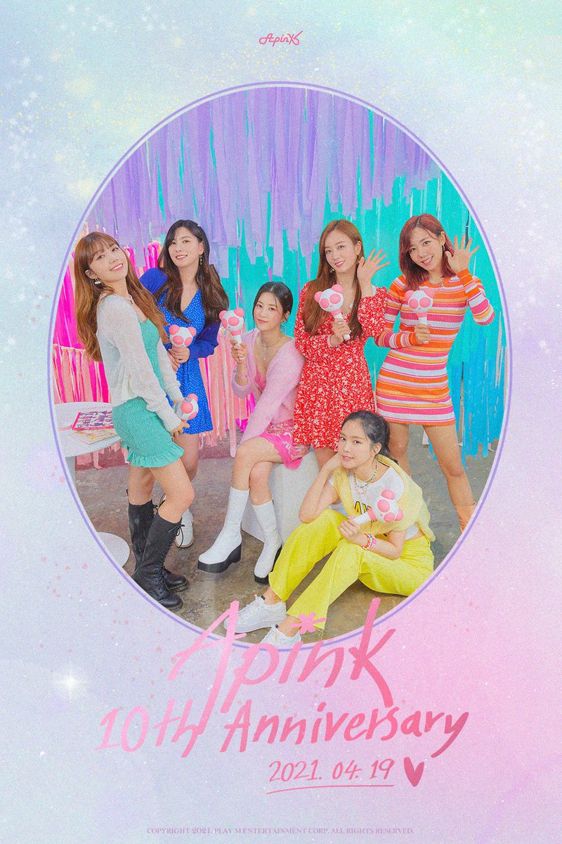 Apinklove222's tweet photo. Apink10周年おめでとう💝💗

Apinkを大好きになってよかった！！！
これからもずっと大好きだしずっと1番！！
とにかく大好きです😭😭おめでとう😭💗

 #HappyApinkday  
 #Apink10thanniversary  
 #Apink10周年おめでとう　
 #에이핑크와_함께하는_10번째_봄　
 #Apink_10th_Anniversary https://t.co/7iCdKWyMK0