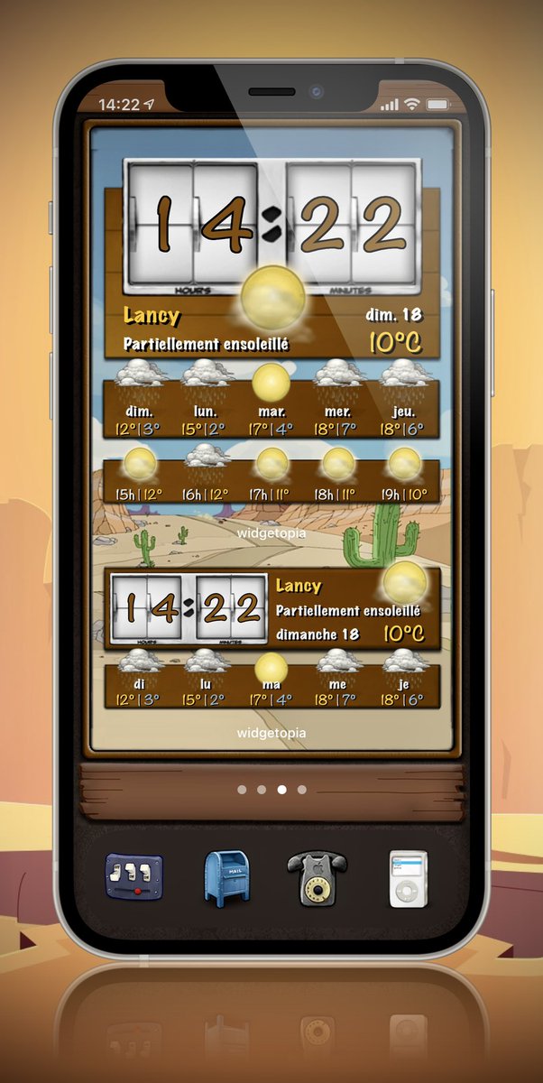 Sc4rch1's tweet image. Live on my channel on the @BuufJuiced Discord 😉.

Buuf FlipClock Brown &amp;amp; Mini (for the Widgetopia App) 😁.

#BuufJuiced
#Widgetopia
#Iconboard
#FlipClock
#Widget