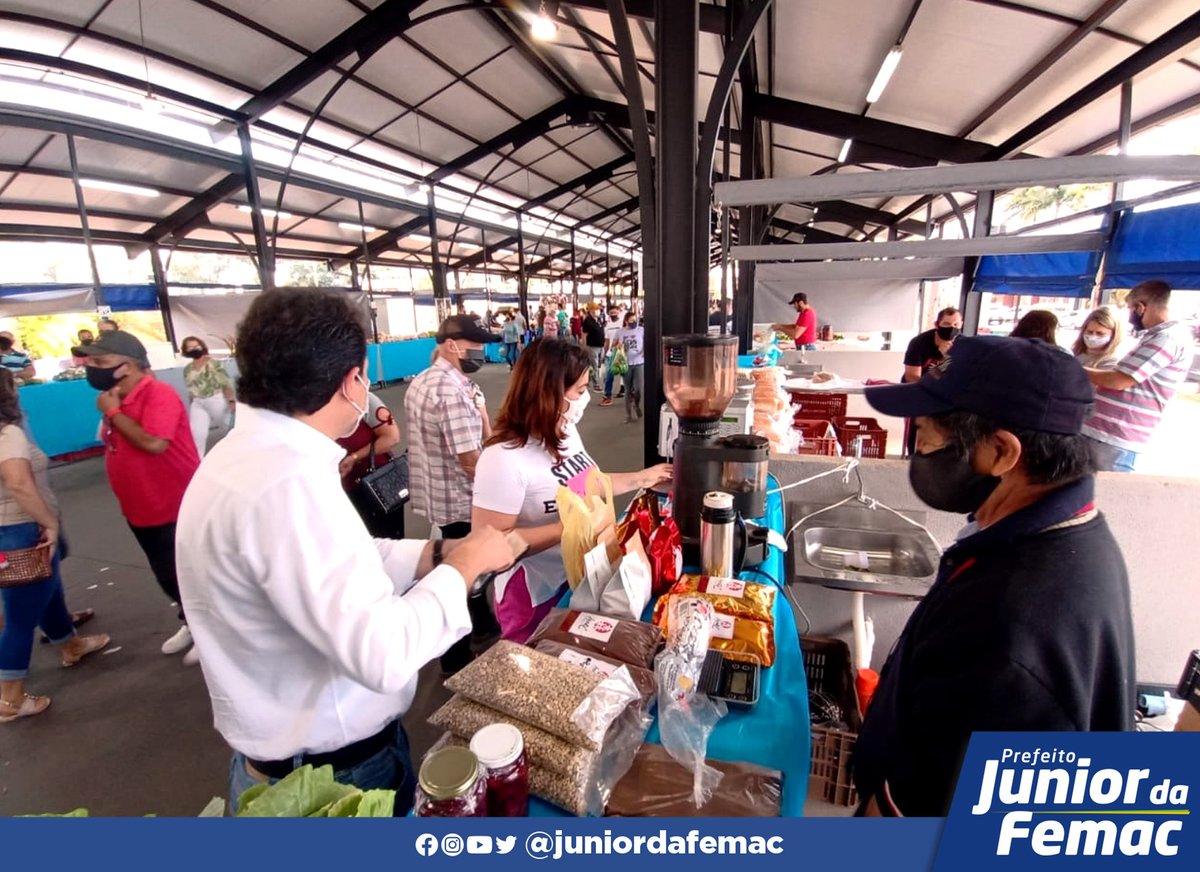 juniordafemac's tweet photo. 📍 ESPAÇO DAS FEIRAS

O Espaço das Feiras passou a ser utilizado neste sábado pela feira do produtor e hoje, domingo, pela tradicional feira dominical.

Queremos trazer pra esse espaço as mais diversas feiras, de artesanato, das noivas, da Lua, de roupas e tantas outras. https://t.co/QzLvHuzhl9