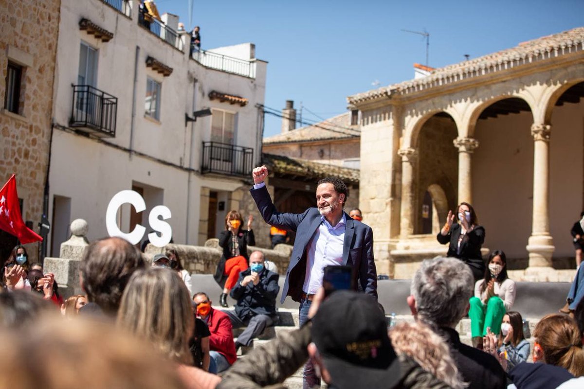 CiudadanosCs's tweet image. 🧡 ¡Gracias a todos los que nos han acompañado vía telemática y desde El Molar en el Gran Acto Ciudadano!
👉Seguiremos recorriendo la Comunidad de Madrid con el #EquipoCs.
🗳 Este #4M tenemos una oportunidad para frenar a los extremos.
🍊 #EligeCentro, elige @BalEdmundo.