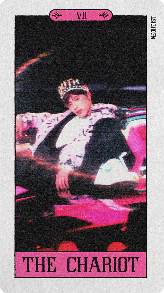 #ERIC: THE CHARIOT
- departure, discipline, courage